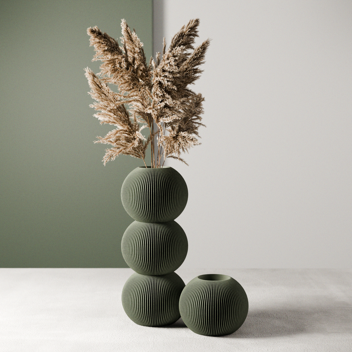 The Bubble Vase-Made with Plant-Based Materials