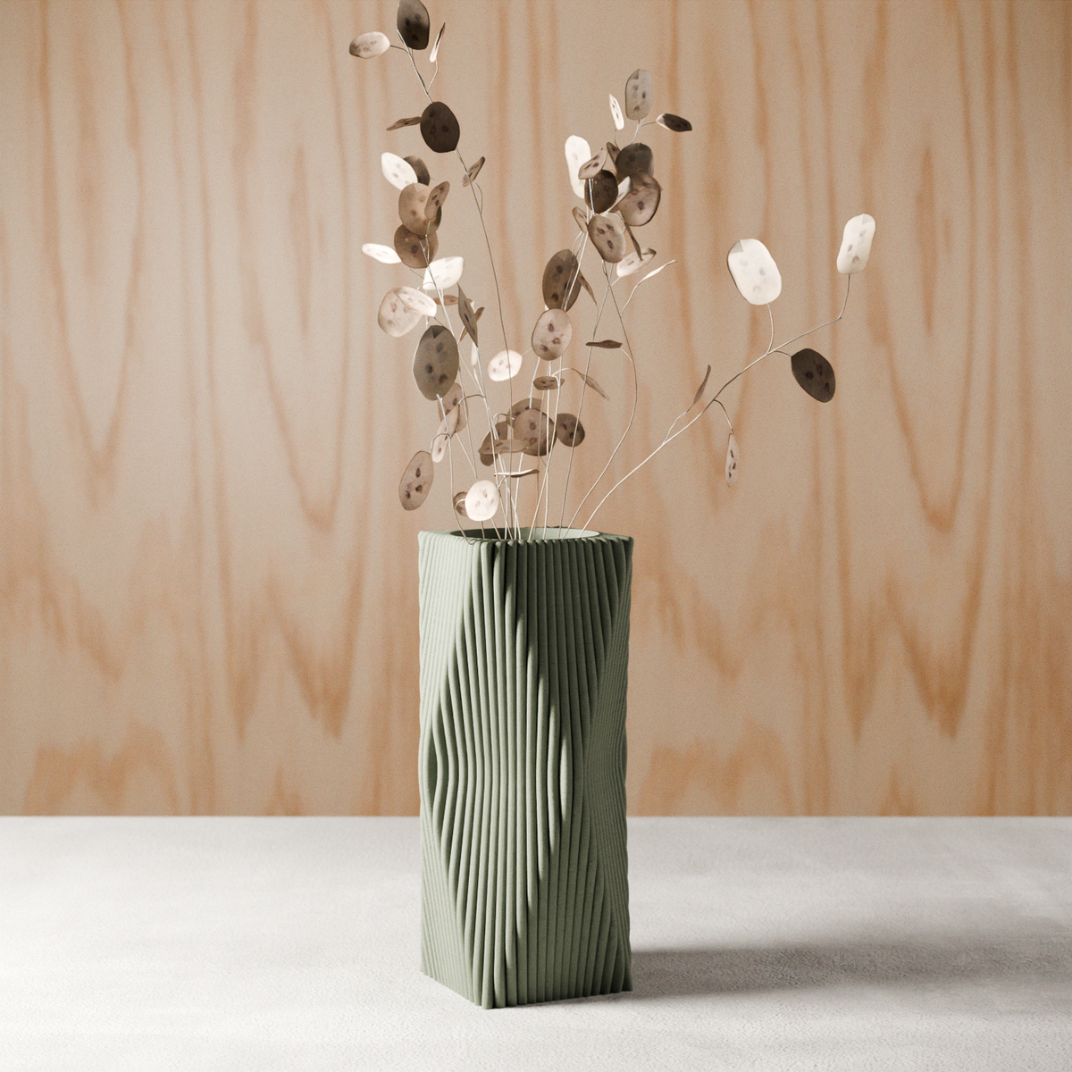 The Tides Vase-Made with Plant-Based Materials