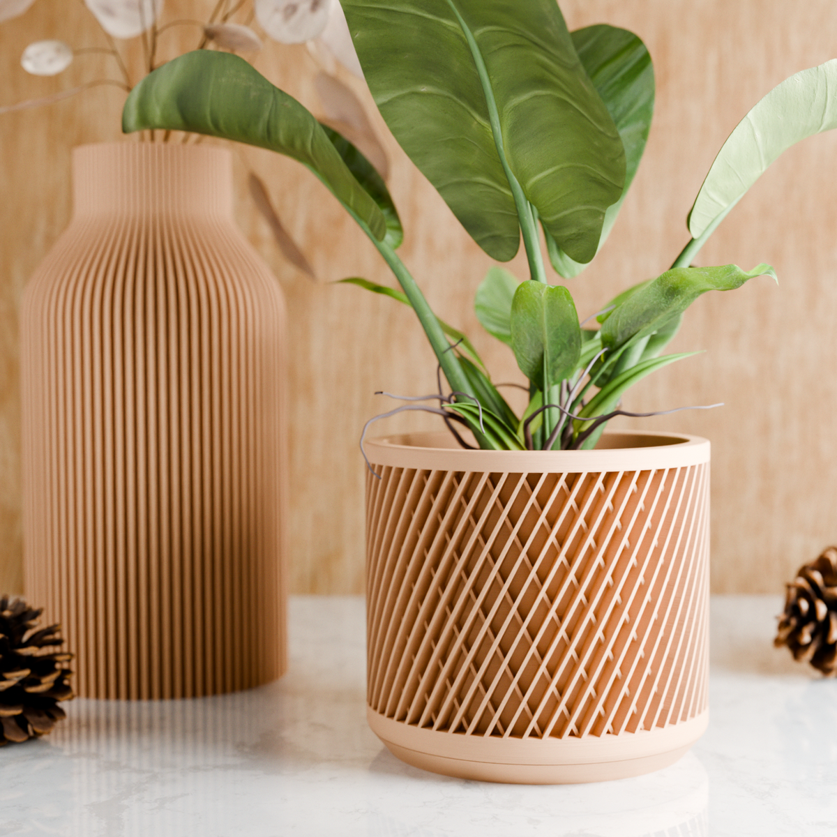 The Weave Planter-Made with Plant-Based Materials