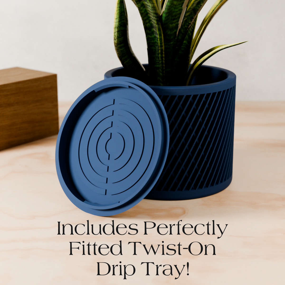 The Weave Planter-Made with Plant-Based Materials