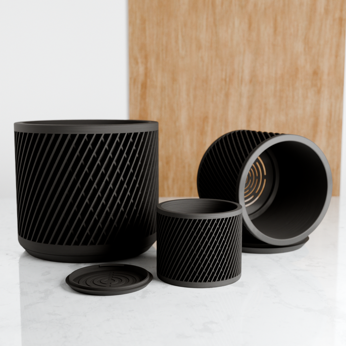 The Weave Planter-Made with Plant-Based Materials
