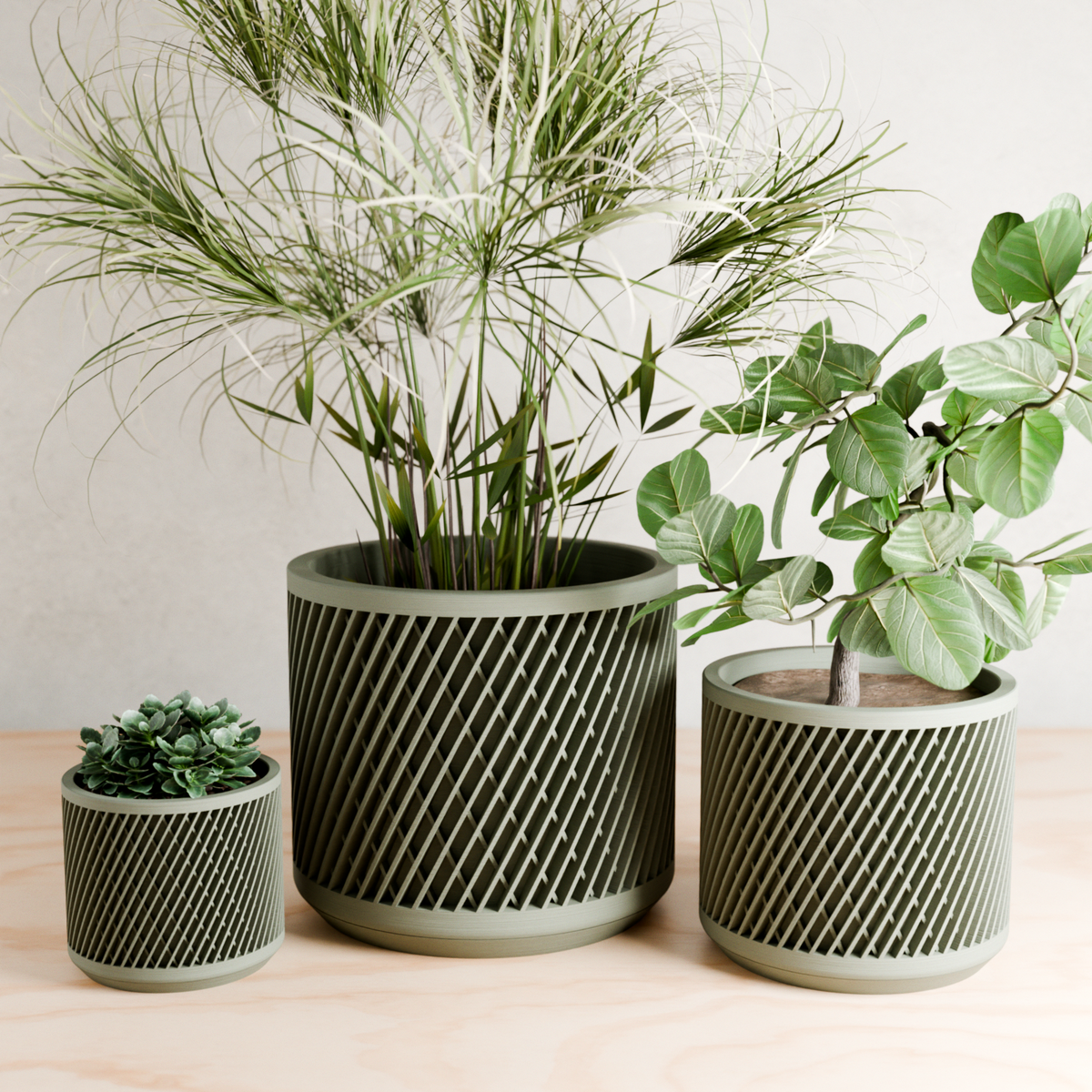 The Weave Planter-Made with Plant-Based Materials