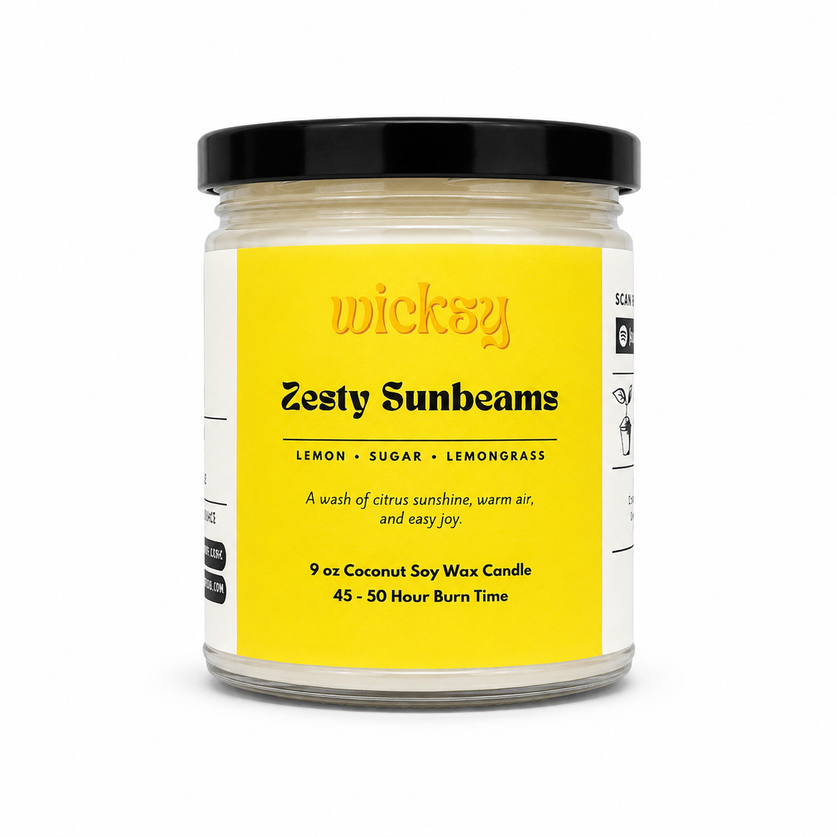 Wicksy Wildflower Soy Candle – A Little Magic in Every Jar