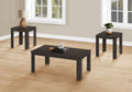 Oak Pub Accent Table Set-1 Coffee Table & 2 End Tables