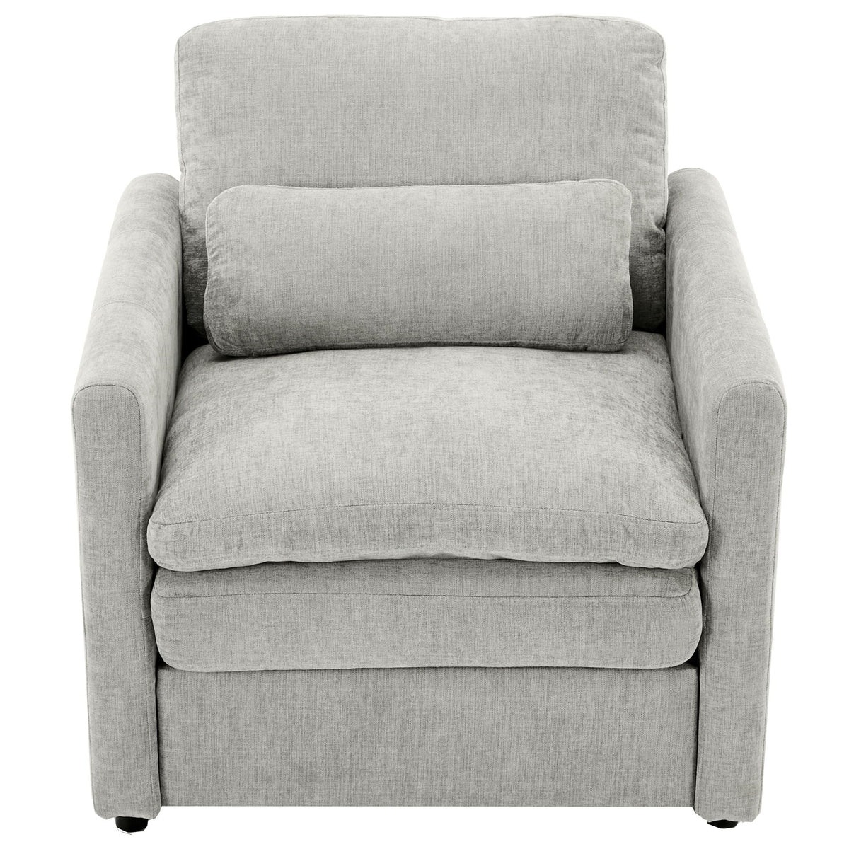 Cozy Upholstered Cushion Armchair