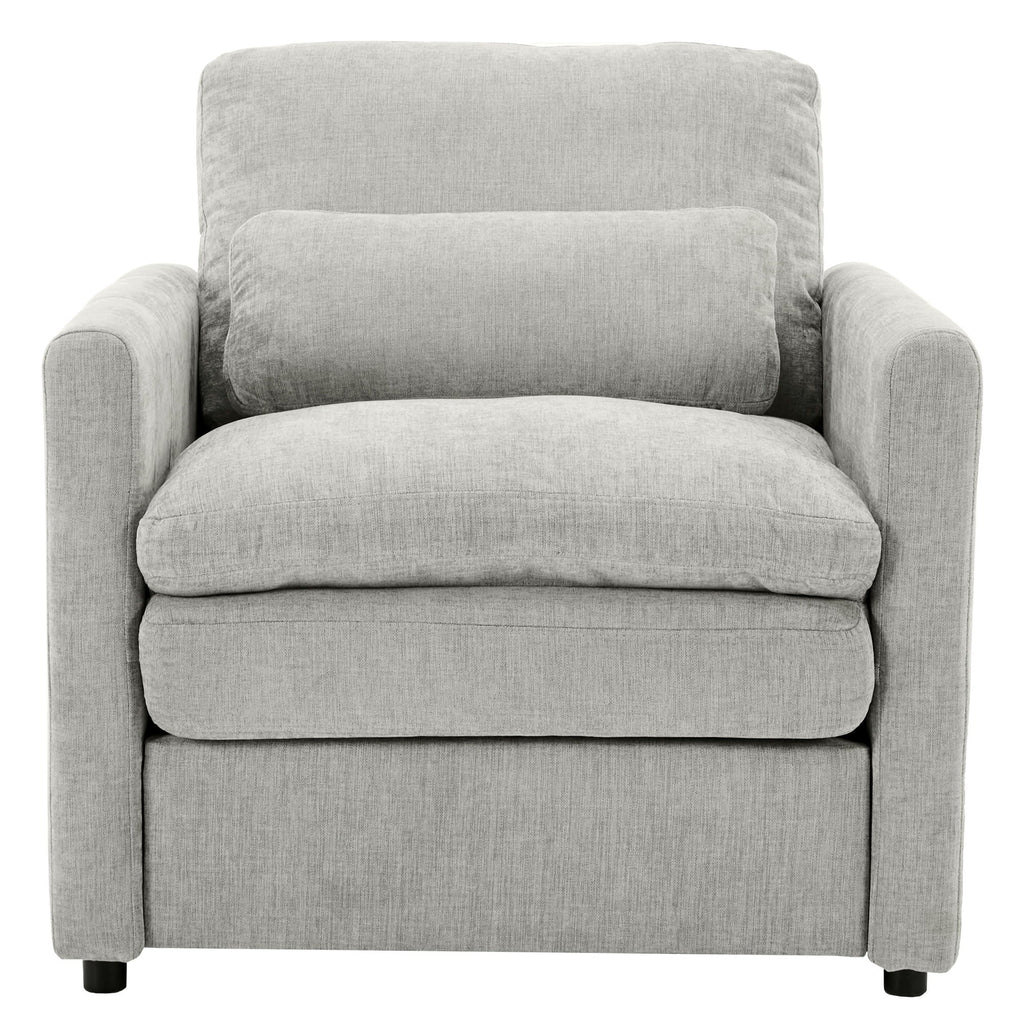 Cozy Upholstered Cushion Armchair