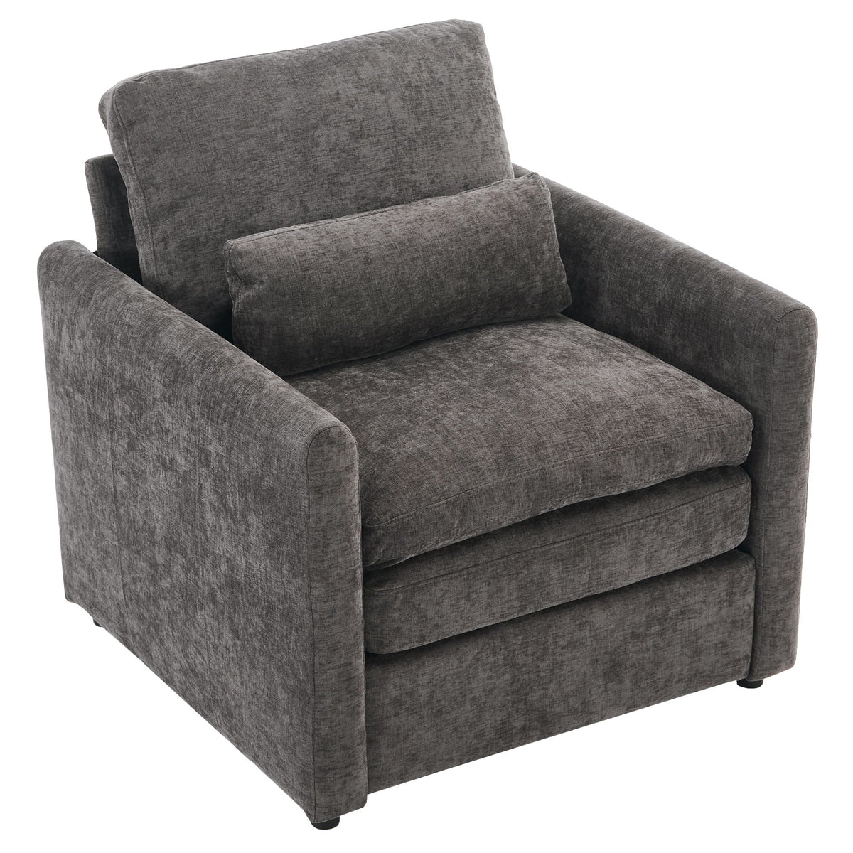 Cozy Upholstered Cushion Armchair