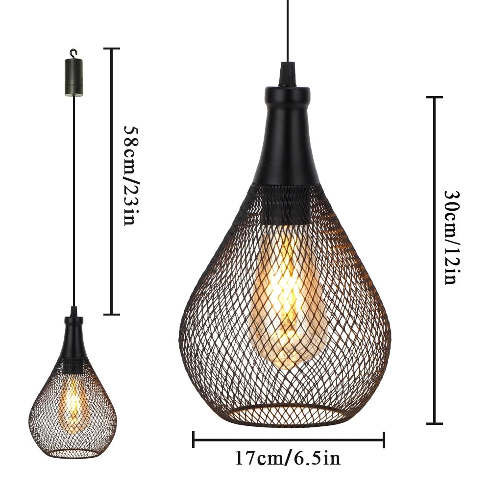 Cordless Hanging Lamp – Portable Decorative Light