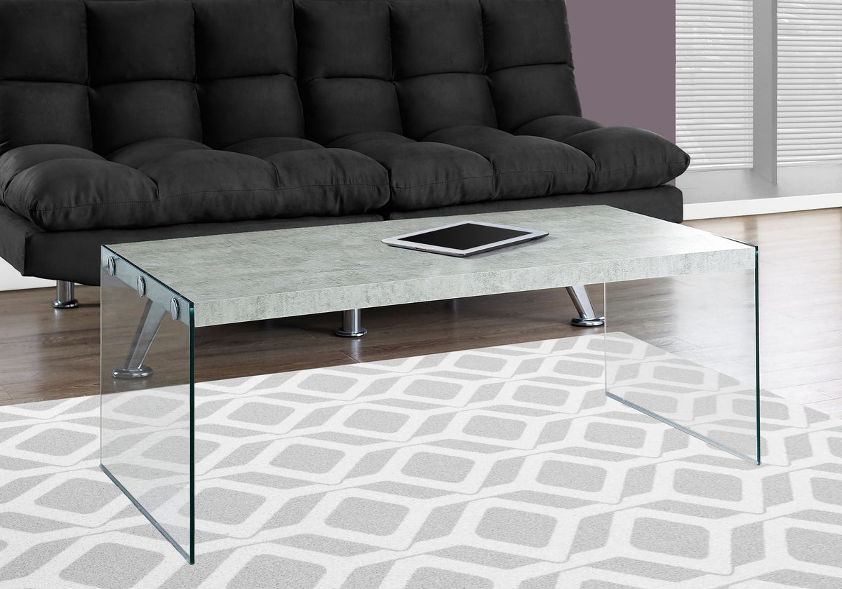 Rectangular Tempered Glass Coffee Table