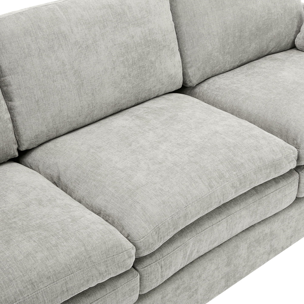 Cozy Upholstered Cushion Armchair