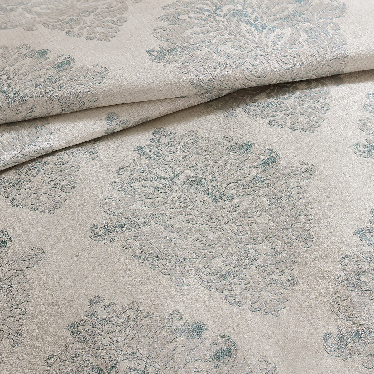 The Marana 9 Pc Medallion Jacquard Comforter Set