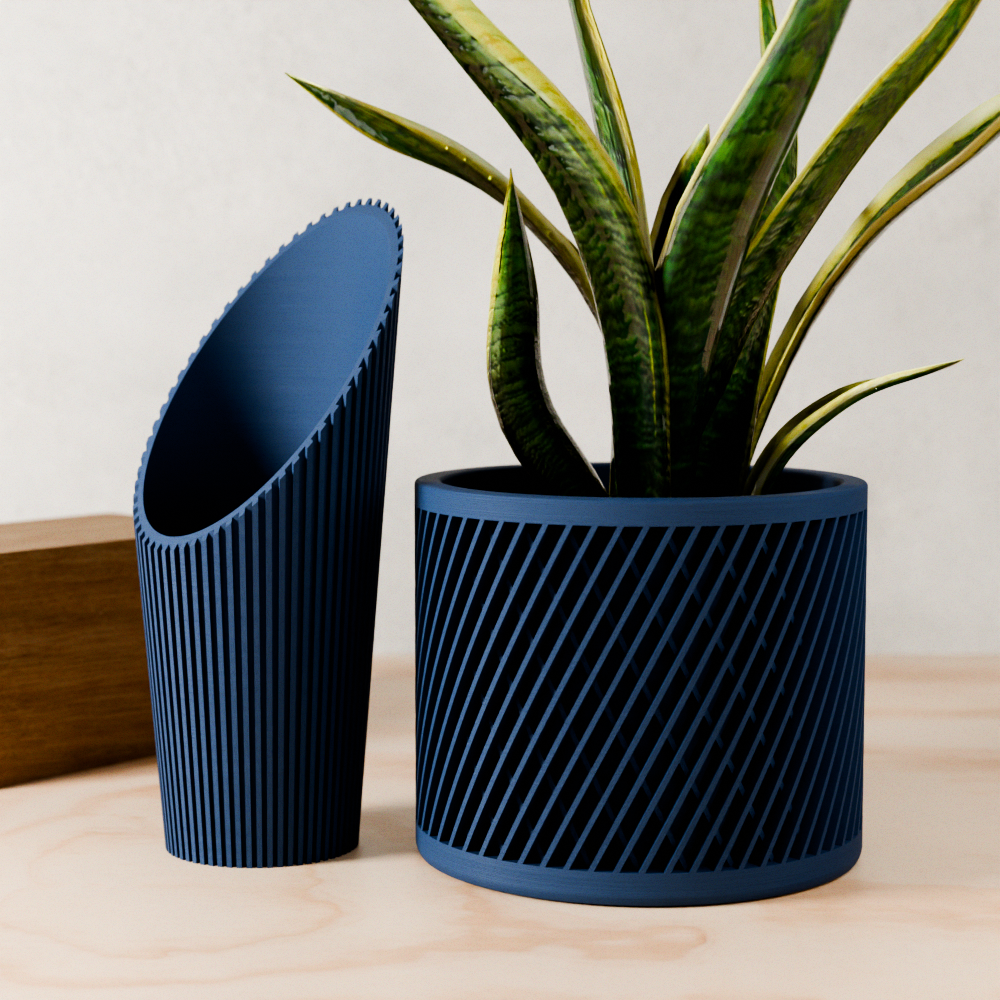 The Cylindrical Soil Scoop-Made with Plant-Based Materials