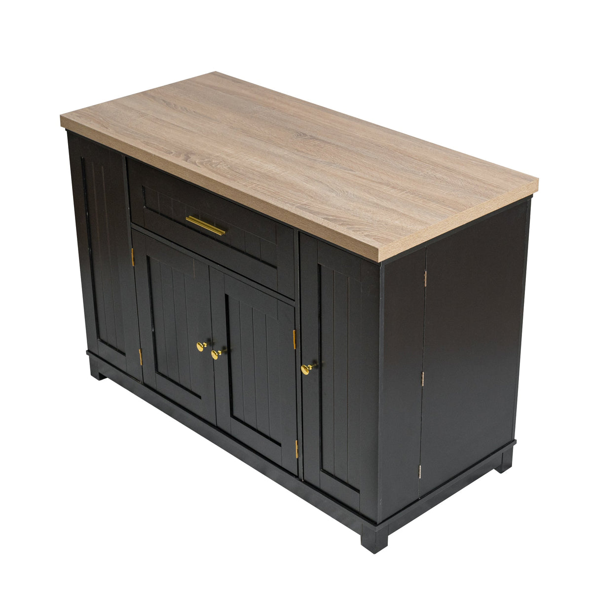 52" Kitchen Island with Cabinets