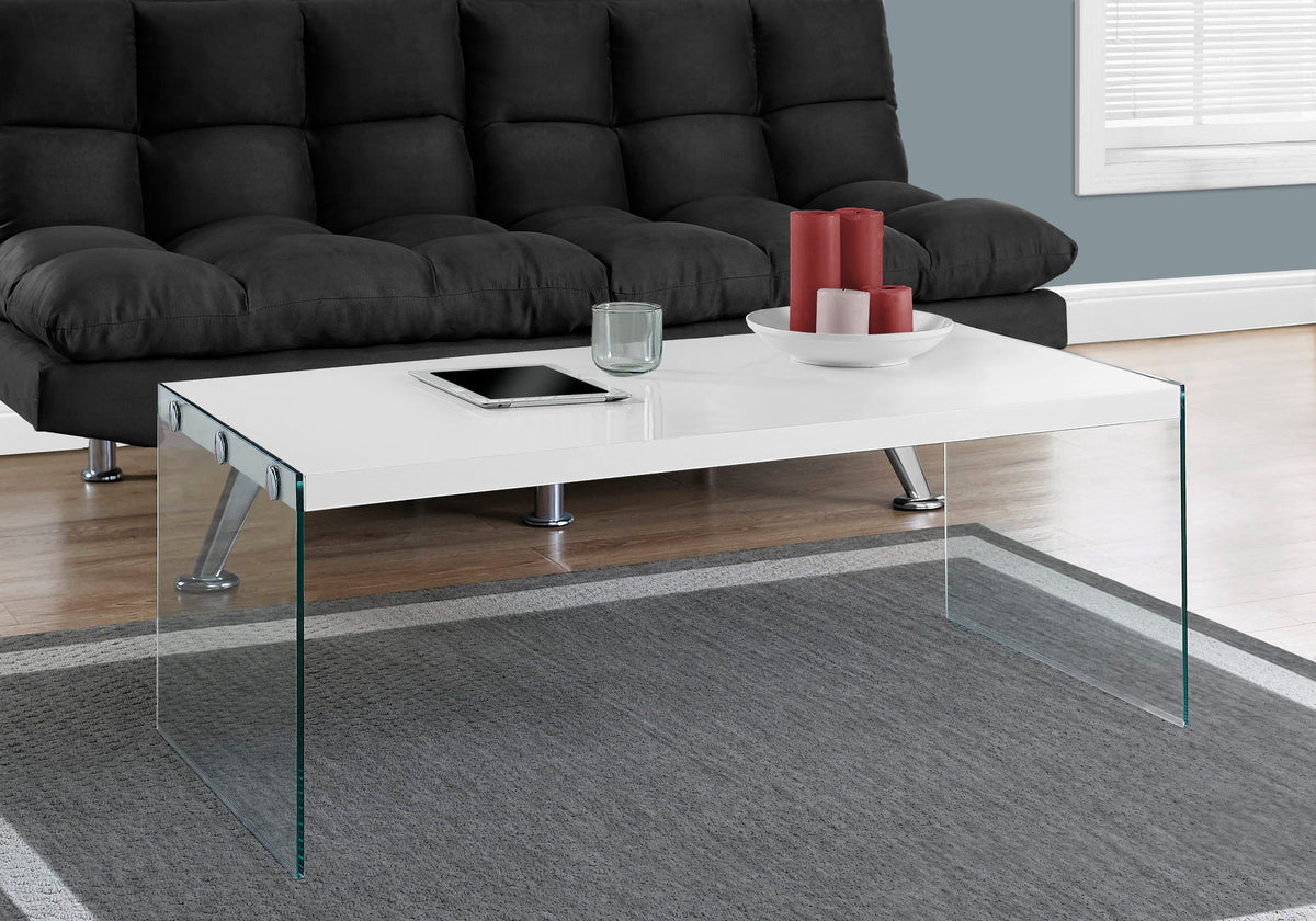 Rectangular Tempered Glass Coffee Table