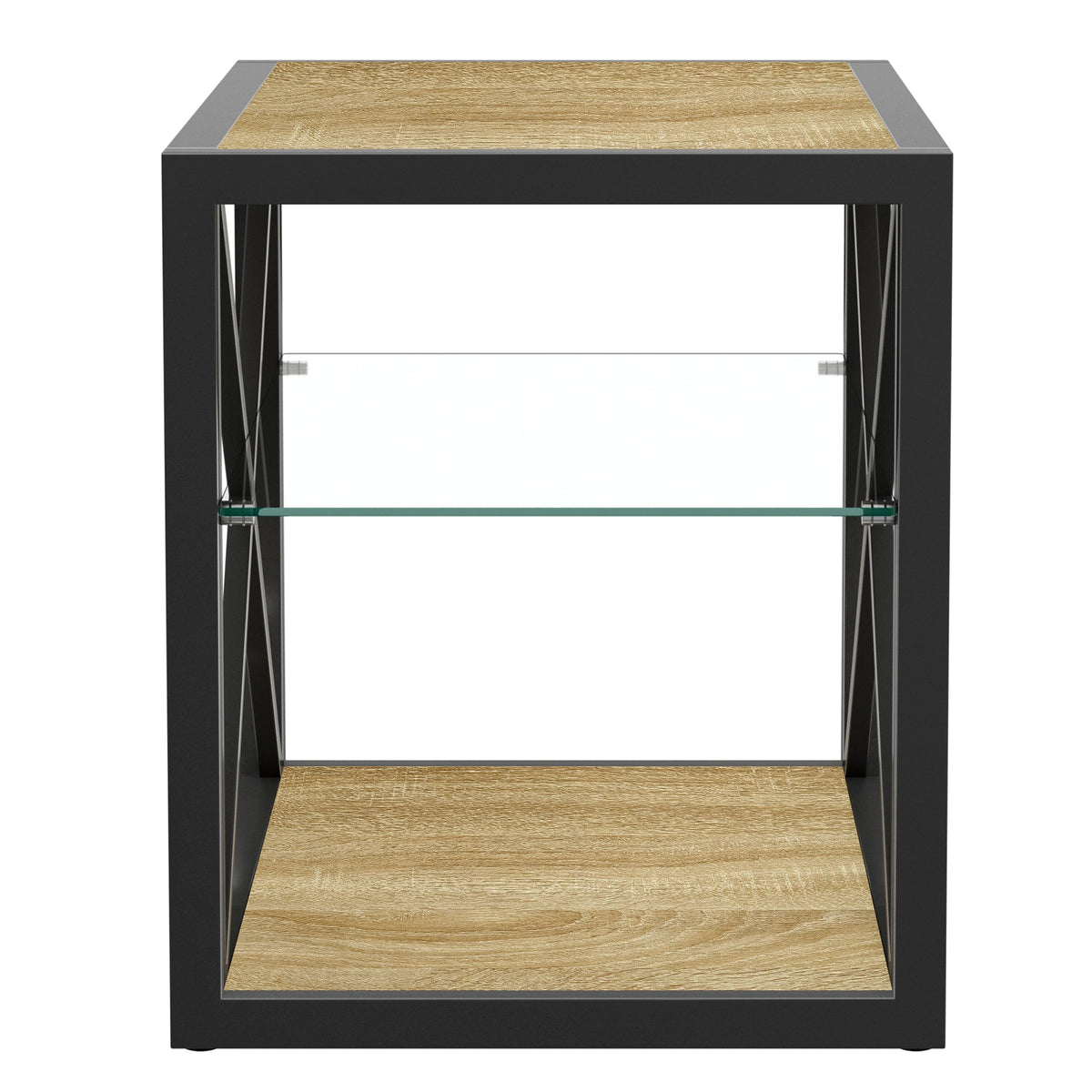 Modern End Table Nightstands-Set of 2