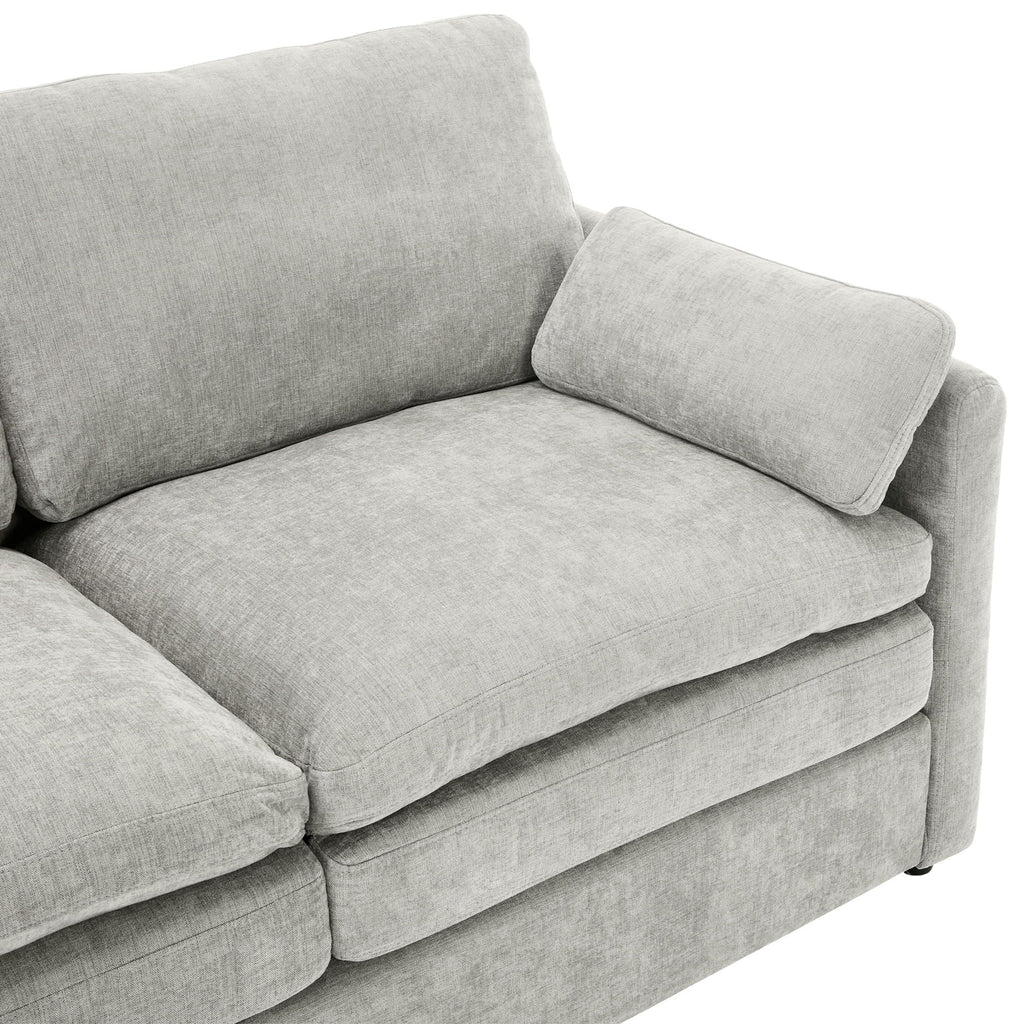 Cozy Upholstered Cushion Armchair