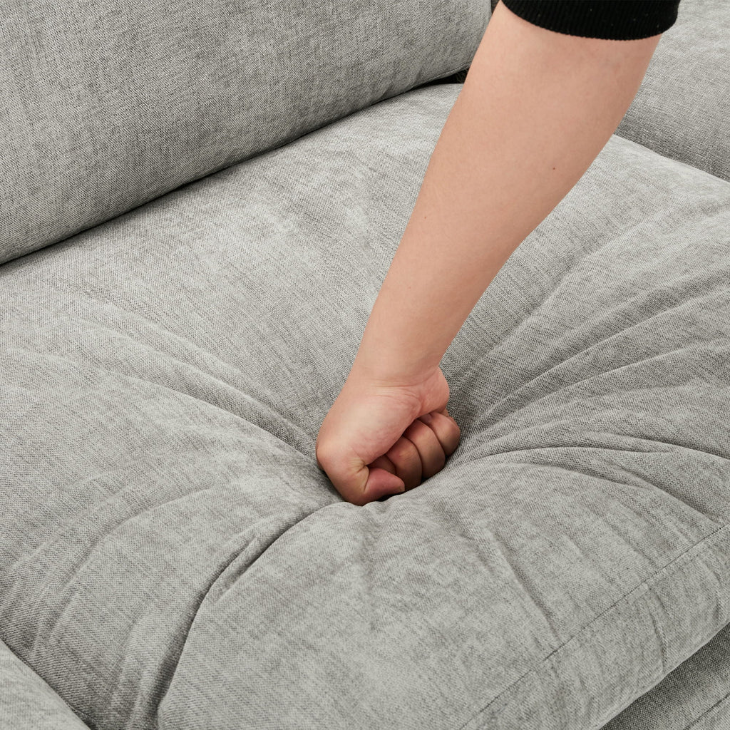 Cozy Upholstered Cushion Armchair