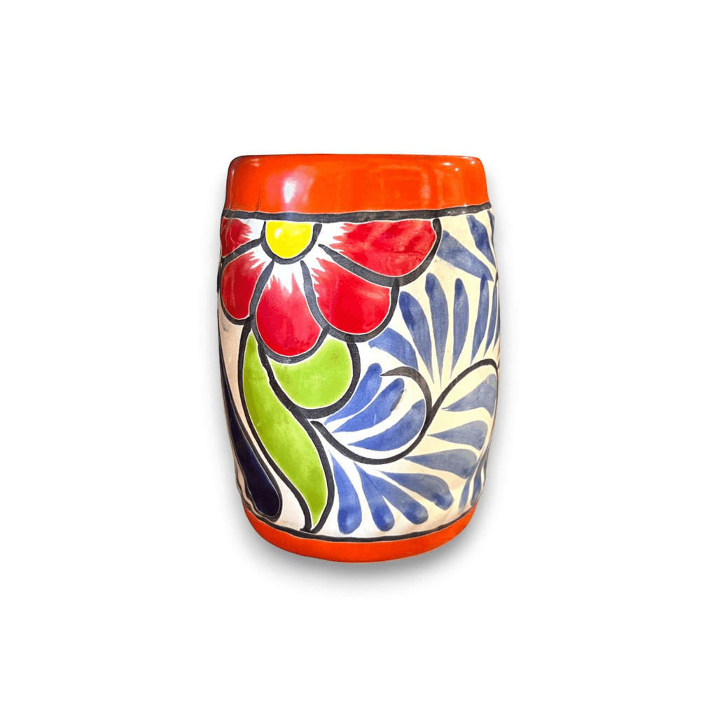 Handmade Talavera Ceramic Coffee Mug – Colorful