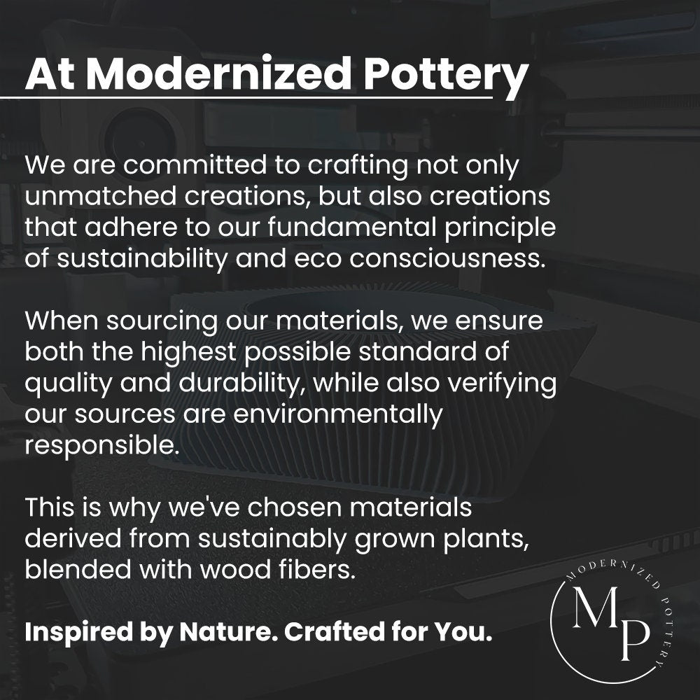 The Triple Bubbles Planter-Made with Plant-Based Materials