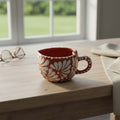 Handmade Talavera Heart Ceramic Coffee Mug – Floral