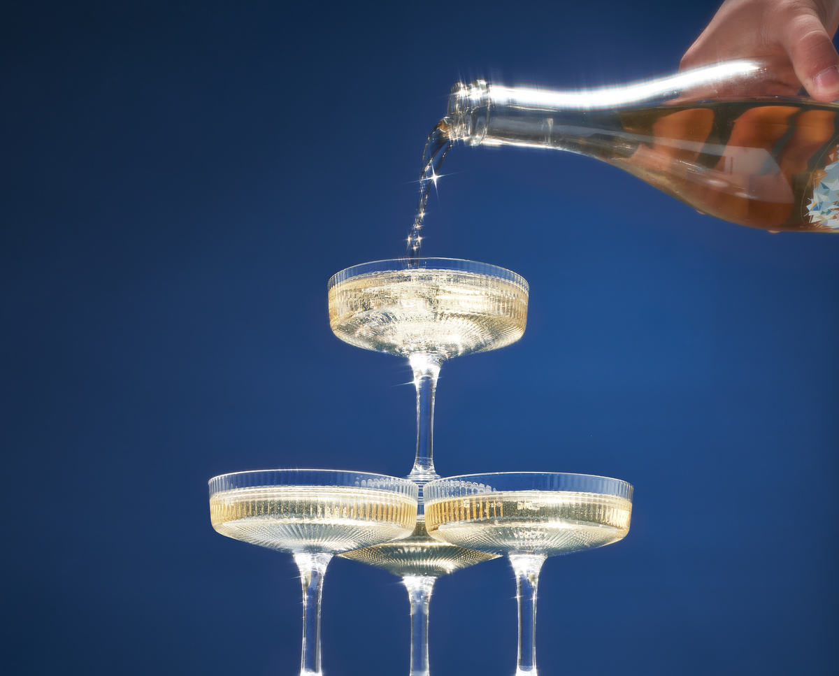 The Como Champagne Coupe Glasses – Set of 4